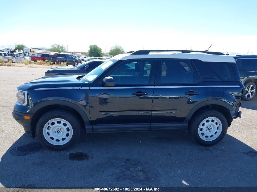 2023 Ford Bronco Sport Heritage VIN: 3FMCR9G6XPRD09319 Lot: 40672682