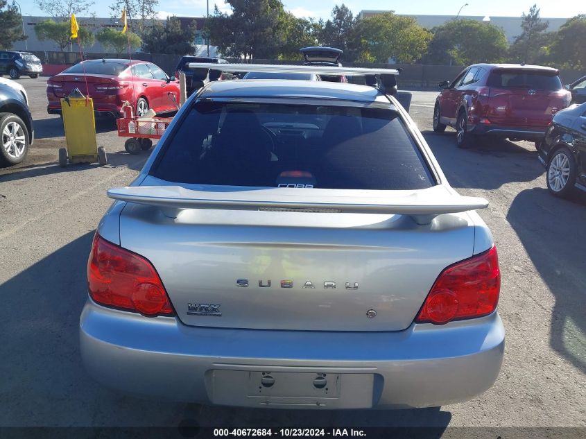 2004 Subaru Impreza Wrx VIN: JF1GD29634H510670 Lot: 40672684