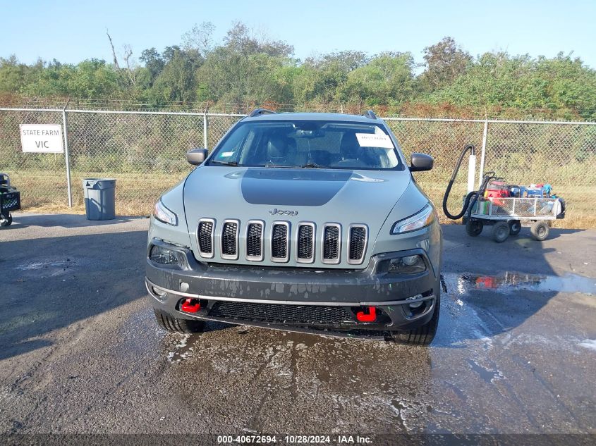 2014 Jeep Cherokee Trailhawk VIN: 1C4PJMBS2EW212341 Lot: 40672694