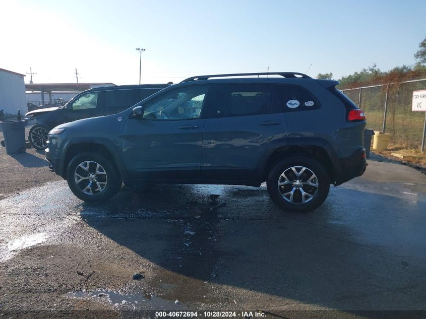 2014 Jeep Cherokee Trailhawk VIN: 1C4PJMBS2EW212341 Lot: 40672694