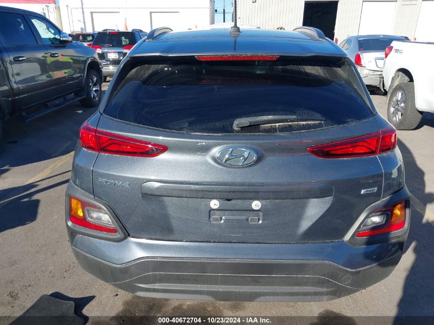 2021 Hyundai Kona Sel VIN: KM8K2CAA0MU729394 Lot: 40672704