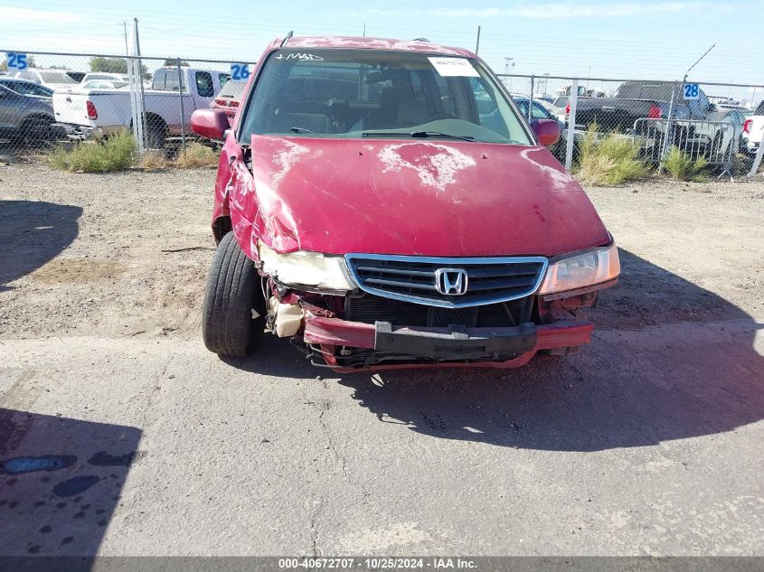 2003 Honda Odyssey Ex-L VIN: 5FNRL18903B002277 Lot: 40672707