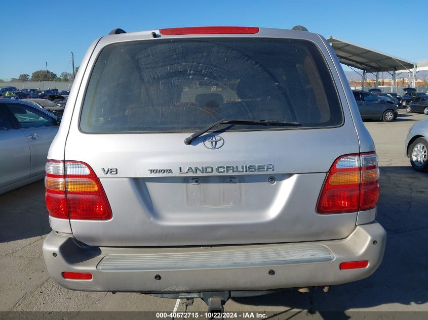 2000 Toyota Land Cruiser VIN: JT3HT05JXY0094903 Lot: 40672715