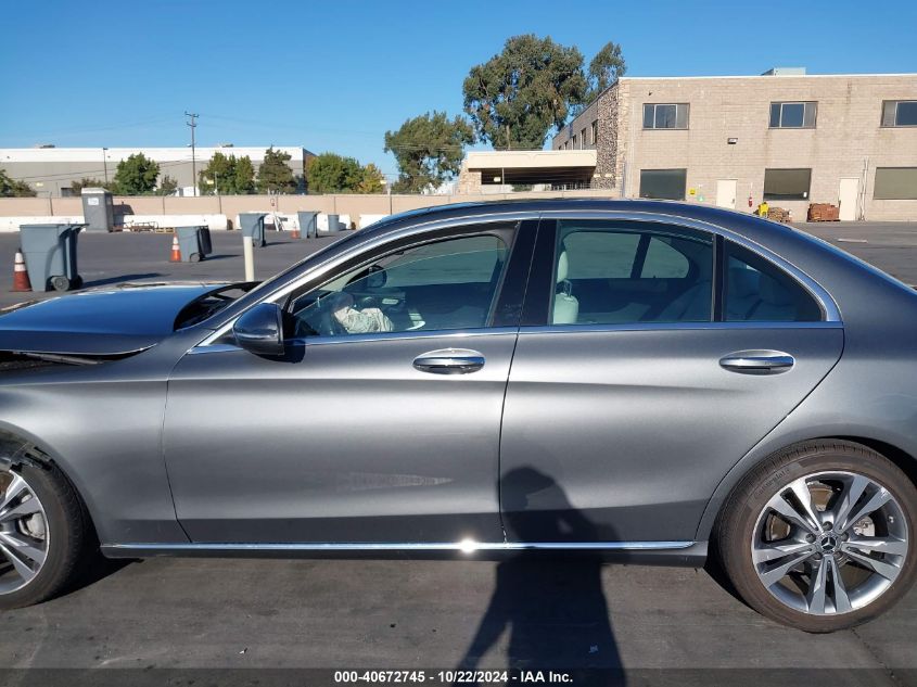 2017 Mercedes-Benz C 300 Luxury/Sport VIN: 55SWF4JB7HU228136 Lot: 40672745