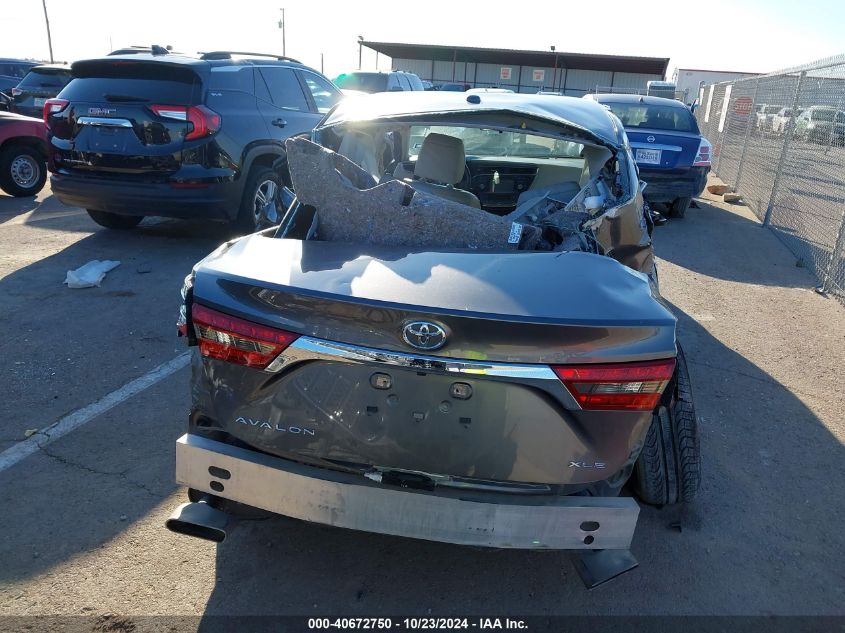 2016 Toyota Avalon Xle VIN: 4T1BK1EB3GU206432 Lot: 40672750