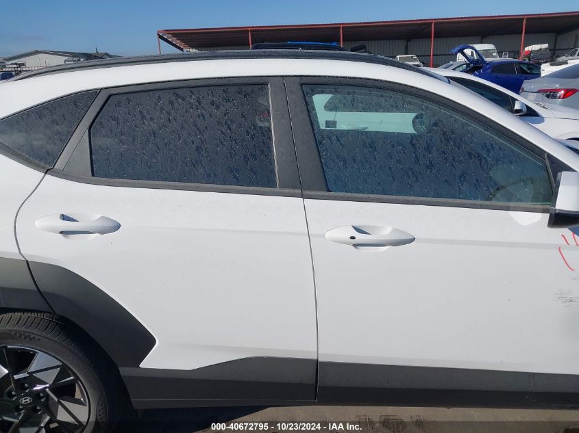 2024 Hyundai Kona Sel VIN: KM8HB3AB8RU111508 Lot: 40672795