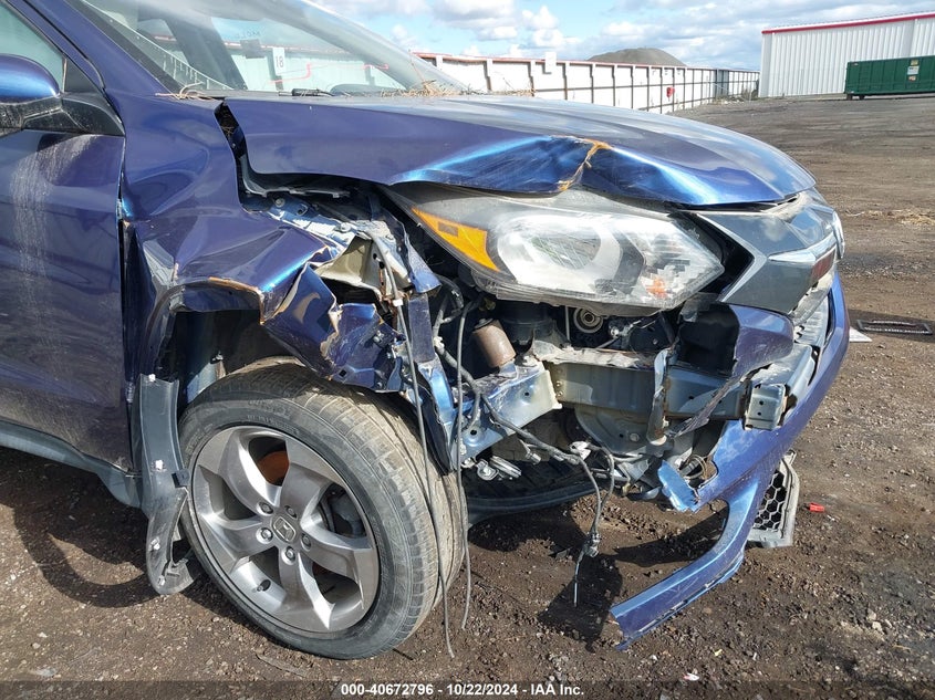 VIN 3CZRU6H56HM710490 2017 HONDA HR-V EX
