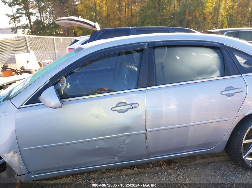 2006 Chevrolet Impala Ltz VIN: 2G1WU581069416646 Lot: 40672805