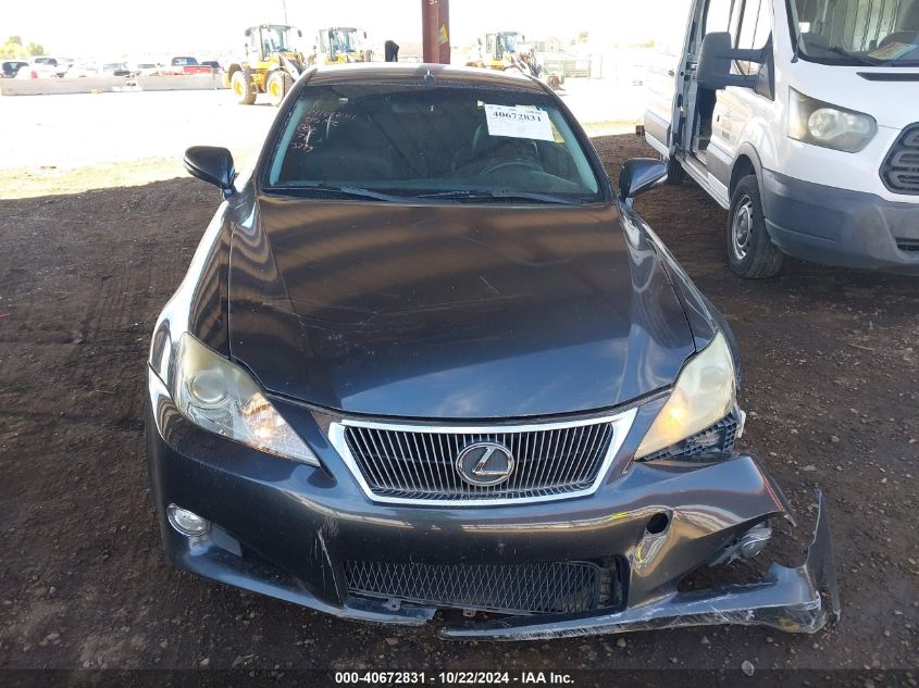 2010 Lexus Is 250C VIN: JTHFF2C20A2513299 Lot: 40672831