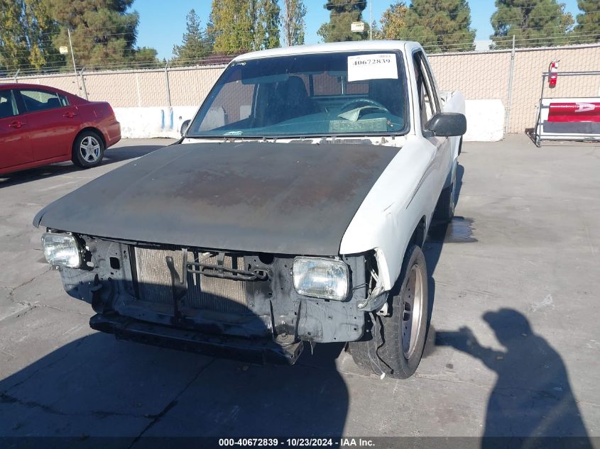 1991 Toyota Pickup 1/2 Ton Sht Wheelbase Dlx VIN: JT4RN81P5M5116774 Lot: 40672839