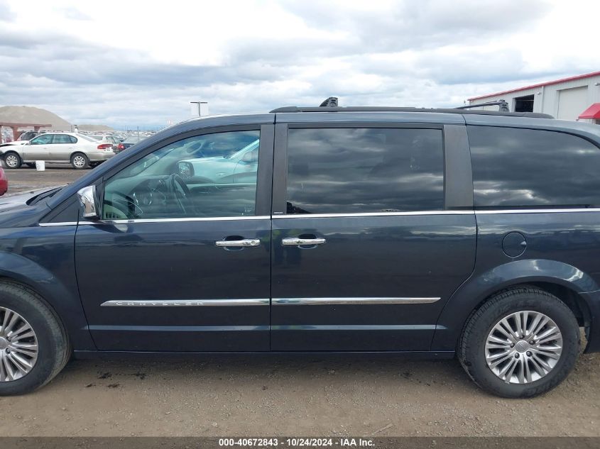 2013 Chrysler Town & Country Touring-L VIN: 2C4RC1CG2DR645578 Lot: 40672843