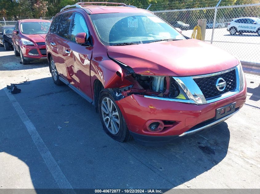 2015 Nissan Pathfinder Sv VIN: 5N1AR2MM1FC664653 Lot: 40672877