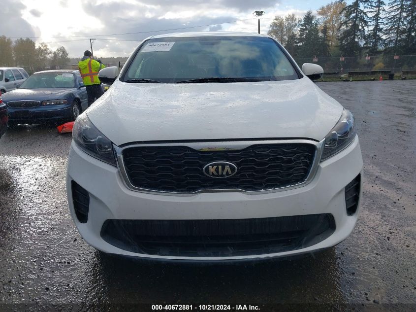 2019 Kia Sorento 3.3L Lx VIN: 5XYPGDA58KG437351 Lot: 40672881