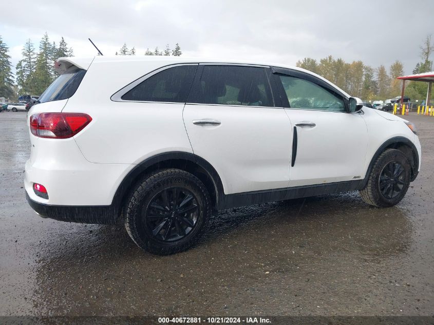 2019 Kia Sorento 3.3L Lx VIN: 5XYPGDA58KG437351 Lot: 40672881