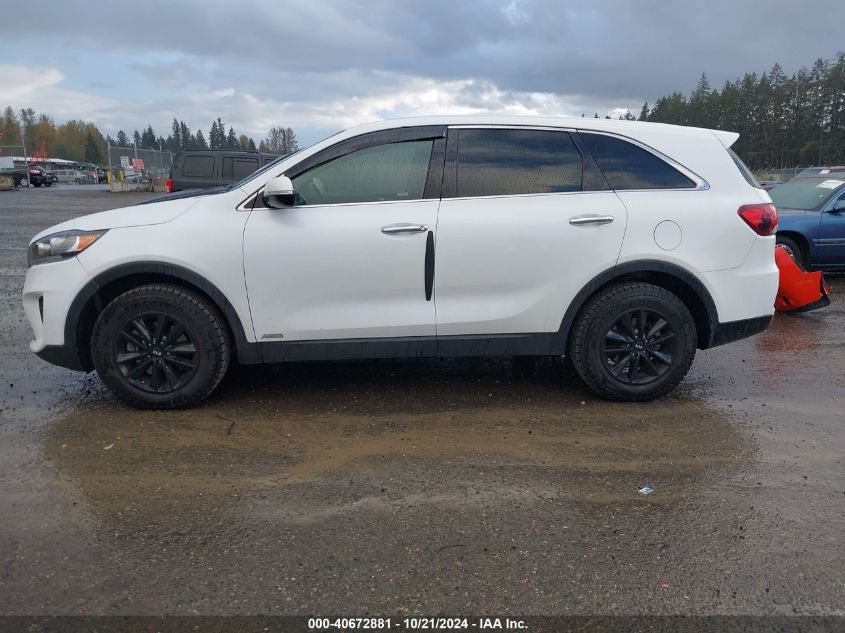 2019 Kia Sorento 3.3L Lx VIN: 5XYPGDA58KG437351 Lot: 40672881