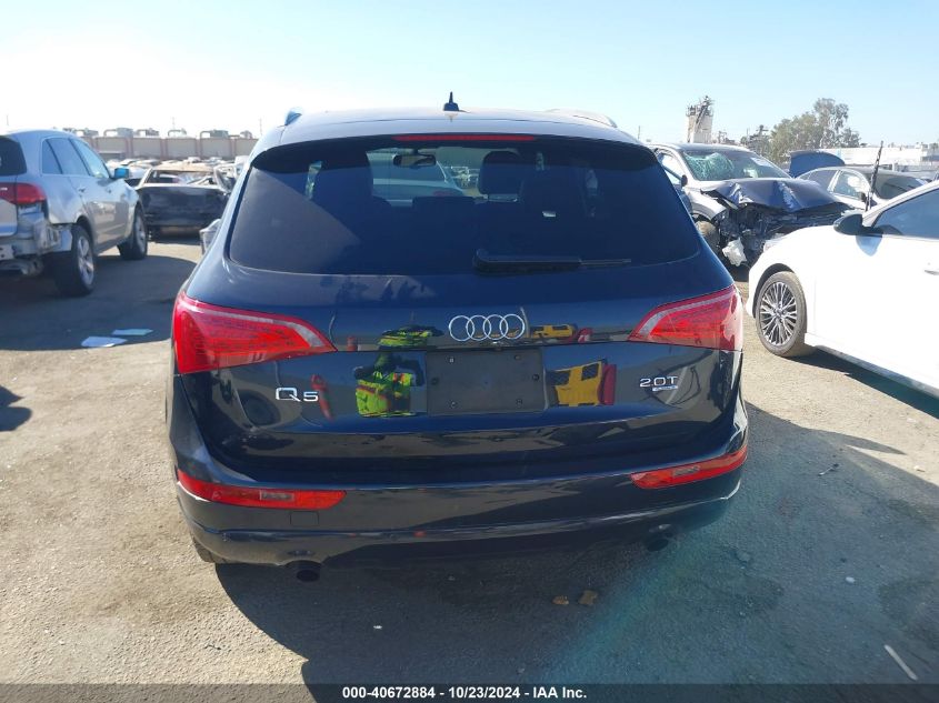 2012 Audi Q5 2.0T Premium VIN: WA1LFAFP8CA038669 Lot: 40672884