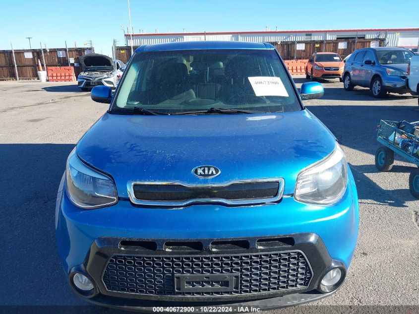 2016 Kia Soul + VIN: KNDJP3A53G7383901 Lot: 40672900