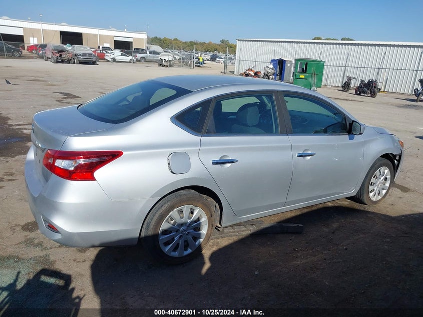 2018 Nissan Sentra S VIN: 3N1AB7AP6JY284196 Lot: 40672901