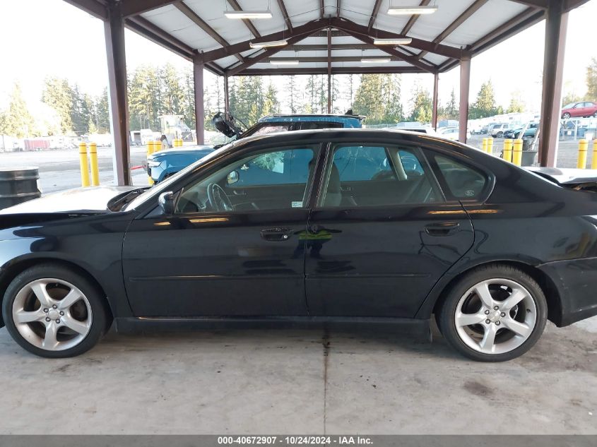 2009 Subaru Legacy 2.5I VIN: 4S3BL616197233587 Lot: 40672907