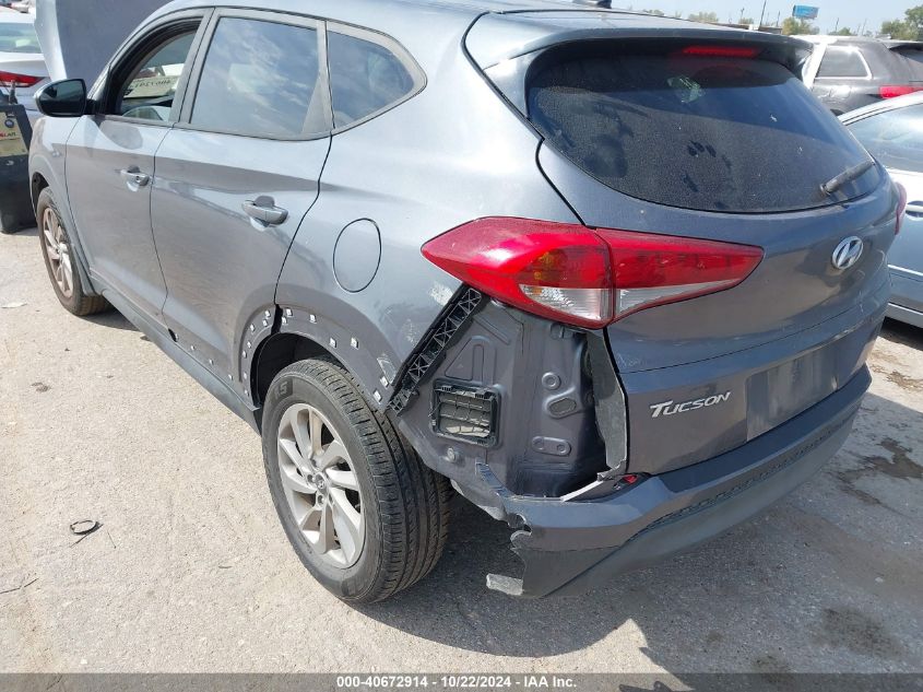 2017 Hyundai Tucson Se VIN: KM8J23A41HU529734 Lot: 40672914