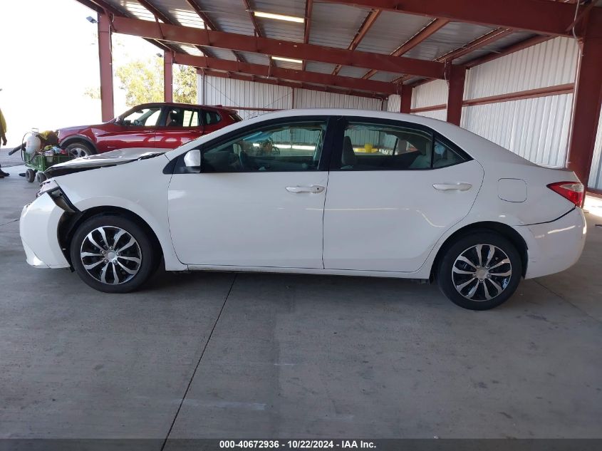 2015 Toyota Corolla Le VIN: 5YFBURHE2FP265860 Lot: 40672936