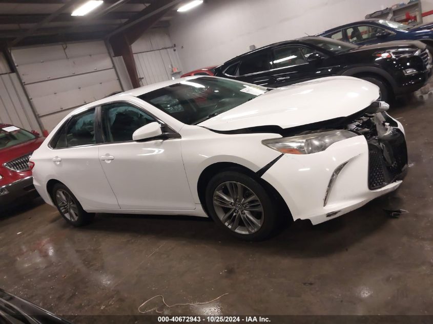 2016 Toyota Camry Se VIN: 4T1BF1FK1GU527369 Lot: 40672943