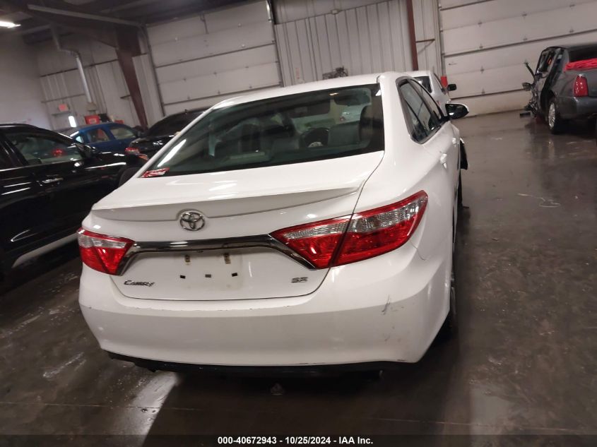 2016 Toyota Camry Se VIN: 4T1BF1FK1GU527369 Lot: 40672943