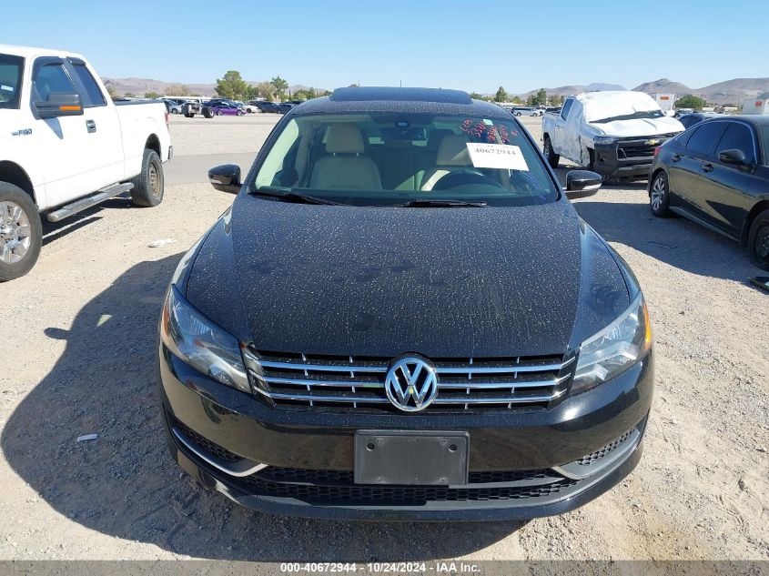 2013 Volkswagen Passat 2.5L Sel VIN: 1VWCH7A35DC076340 Lot: 40672944