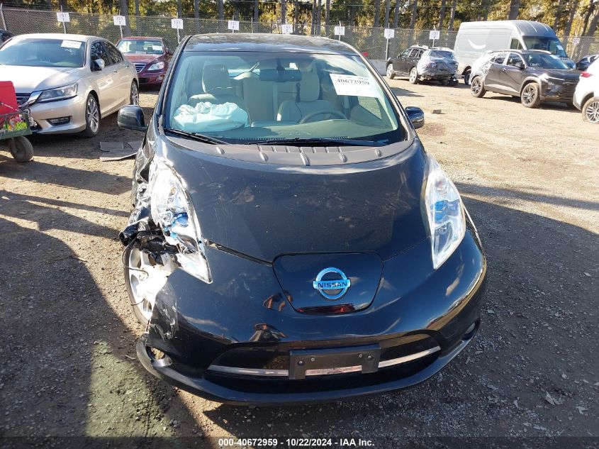 2015 Nissan Leaf Sv VIN: 1N4AZ0CP1FC305846 Lot: 40672959