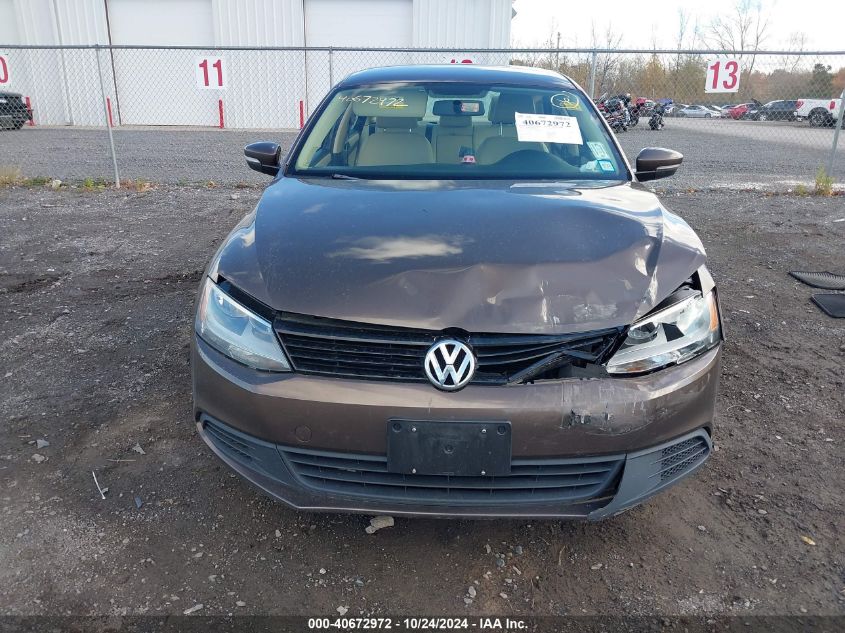 2011 Volkswagen Jetta 2.5L Se VIN: 3VWDZ7AJ9BM396594 Lot: 40672972