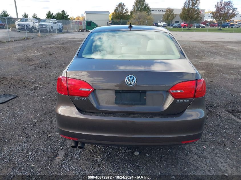 2011 Volkswagen Jetta 2.5L Se VIN: 3VWDZ7AJ9BM396594 Lot: 40672972