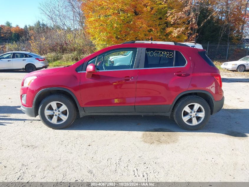 2015 Chevrolet Trax 1Lt VIN: KL7CJRSB1FB150660 Lot: 40672983