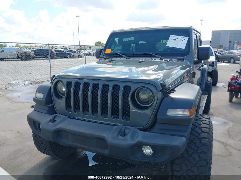 2020 Jeep Wrangler Unlimited Sport Altitude 4X4 VIN: 1C4HJXDG1LW233855 Lot: 40672992