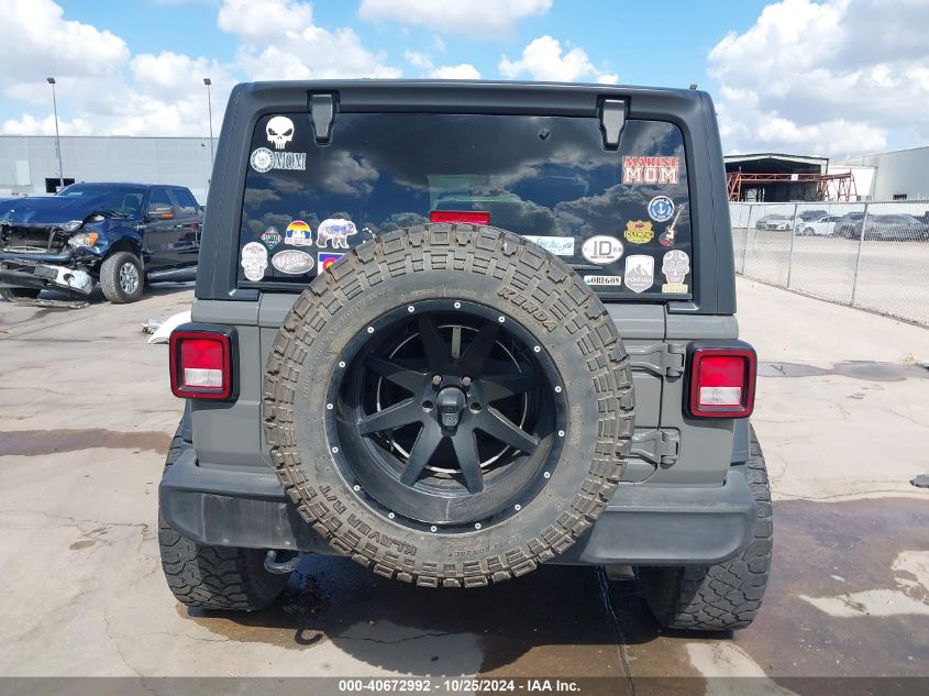 2020 Jeep Wrangler Unlimited Sport Altitude 4X4 VIN: 1C4HJXDG1LW233855 Lot: 40672992