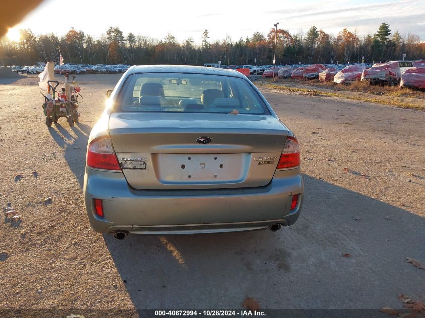 2009 Subaru Legacy 2.5I VIN: 4S3BL616197219995 Lot: 40672994