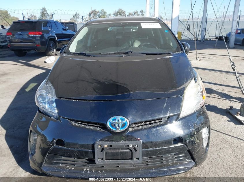 2013 Toyota Prius Three VIN: JTDKN3DU0D1618797 Lot: 40672999