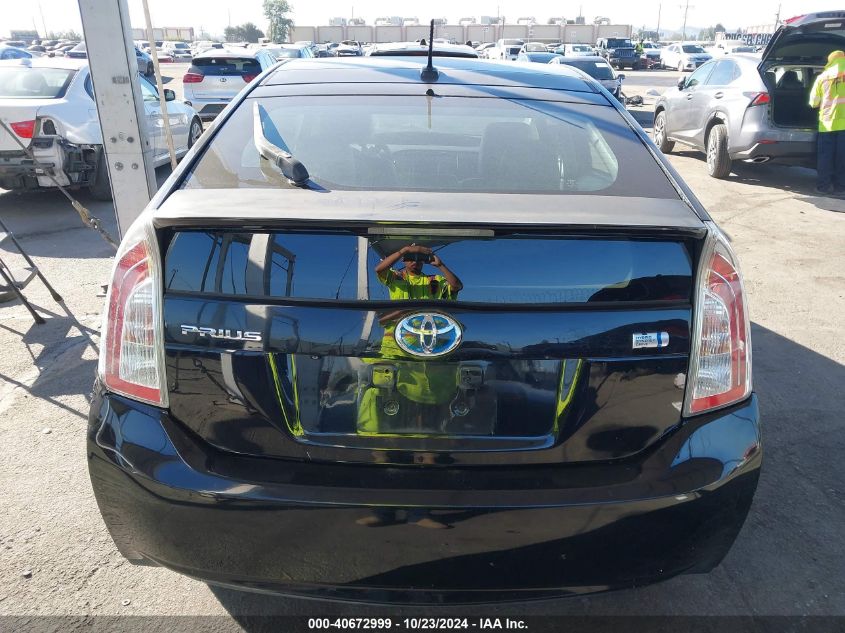 2013 Toyota Prius Three VIN: JTDKN3DU0D1618797 Lot: 40672999