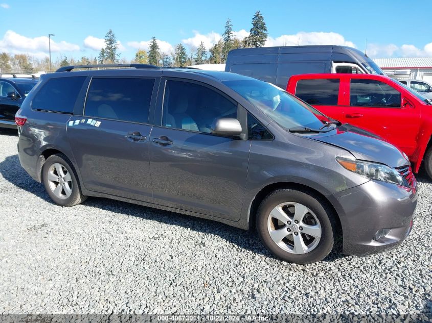 2017 Toyota Sienna Le 8 Passenger VIN: 5TDKZ3DC2HS829231 Lot: 40673011