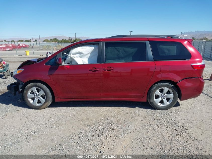 2019 Toyota Sienna Le 8 Passenger VIN: 5TDKZ3DC6KS977700 Lot: 40673027