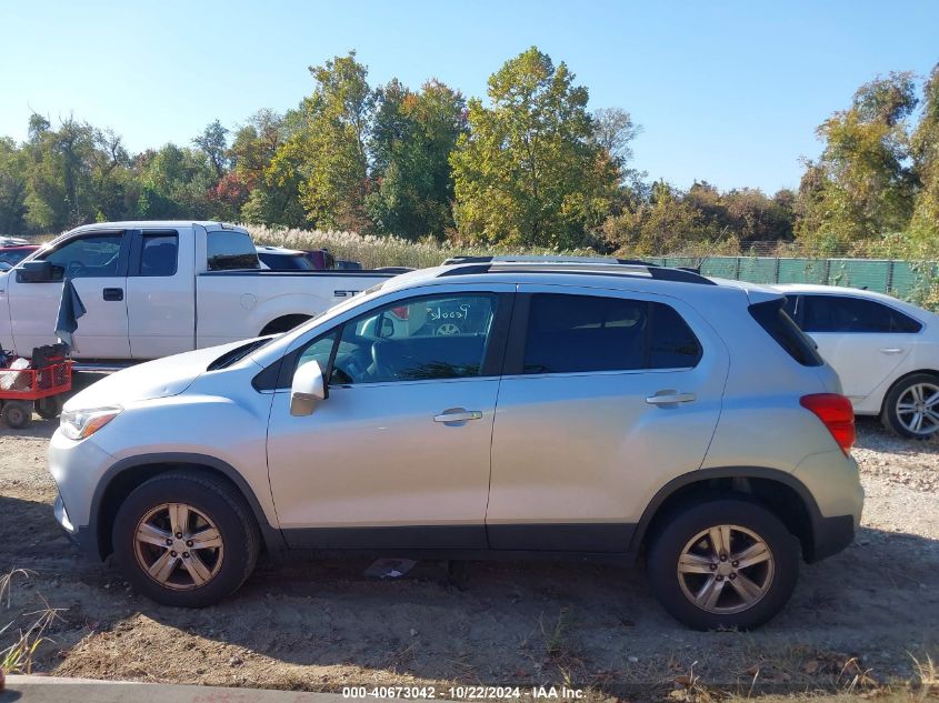 2017 Chevrolet Trax Lt VIN: 3GNCJPSB9HL143228 Lot: 40673042