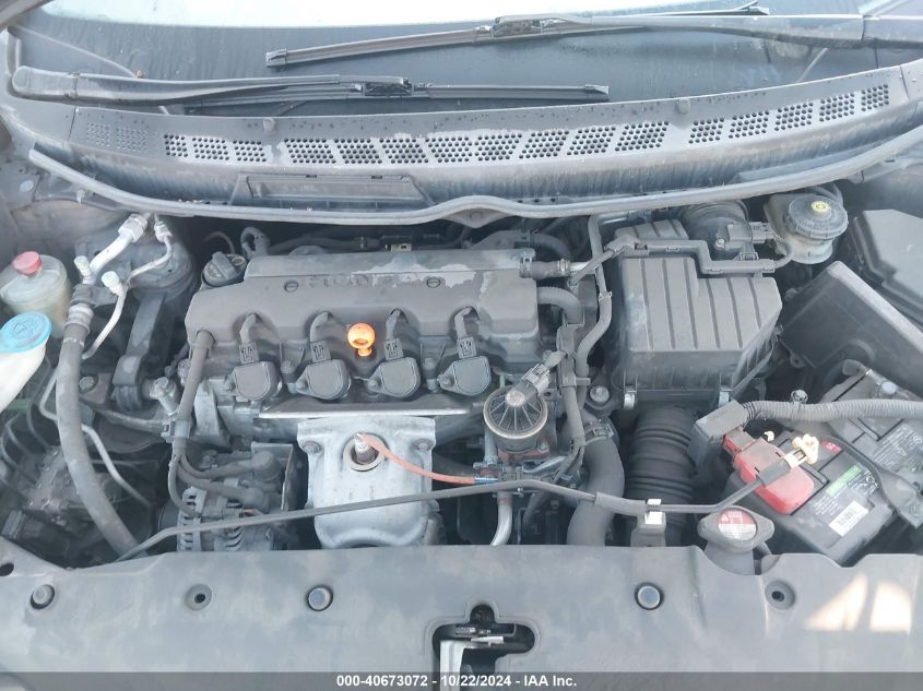 2010 Honda Civic Lx VIN: 2HGFA1F51AH584357 Lot: 40673072