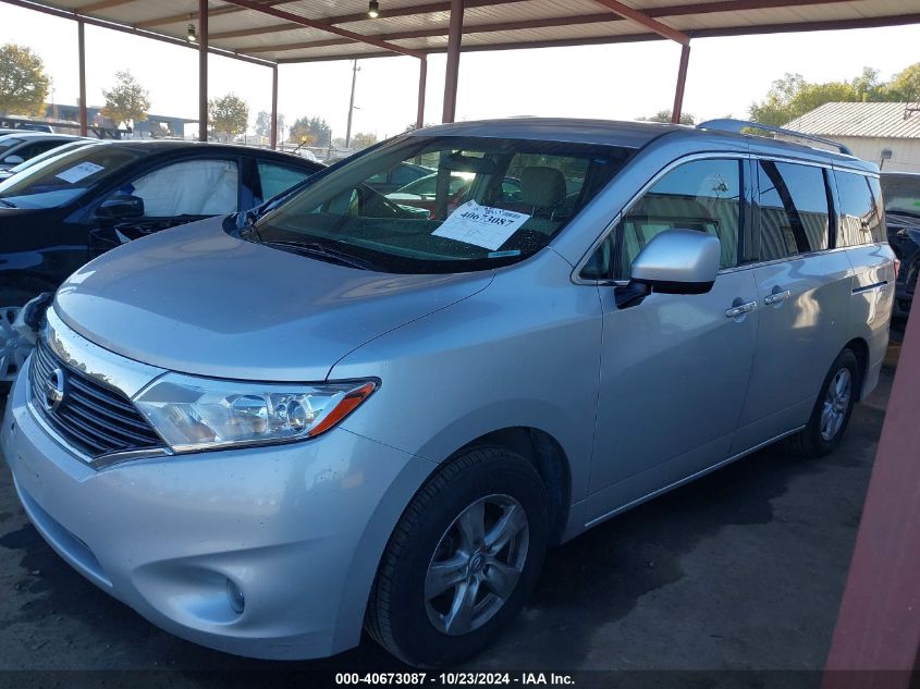 2017 Nissan Quest Sv VIN: JN8AE2KP4H9169428 Lot: 40673087