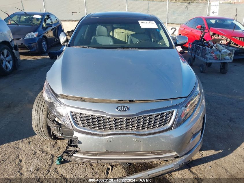 2014 Kia Optima Hybrid Ex VIN: KNAGN4AD0E5067455 Lot: 40673128