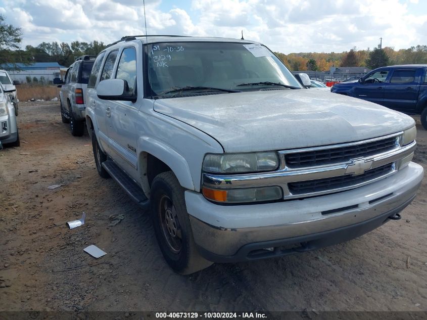 2002 Chevrolet Tahoe Lt VIN: 1GNEK13Z22J147649 Lot: 40673129