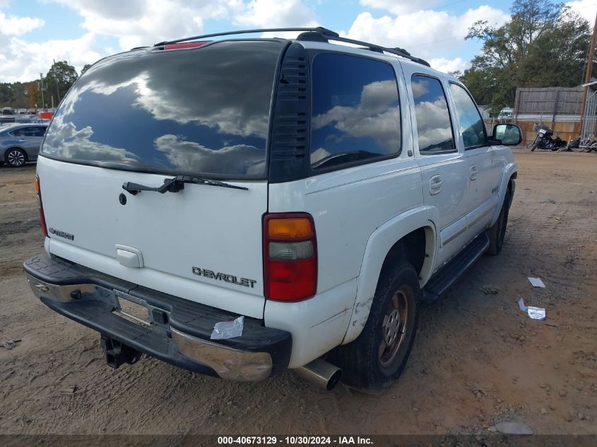 2002 Chevrolet Tahoe Lt VIN: 1GNEK13Z22J147649 Lot: 40673129