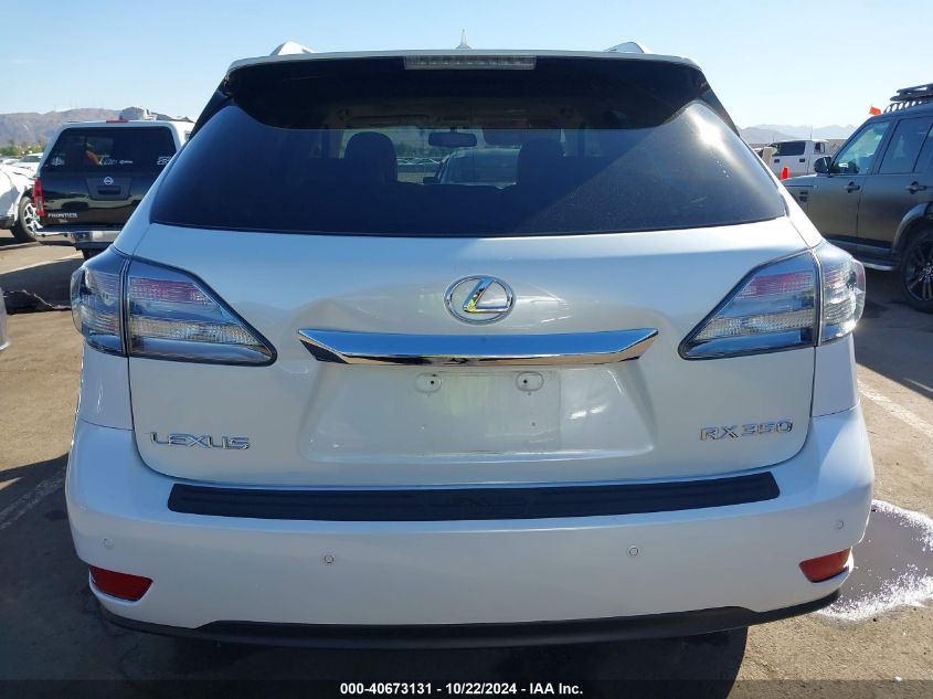 2010 Lexus Rx 350 VIN: 4T2ZK1VA9AC028461 Lot: 40673131