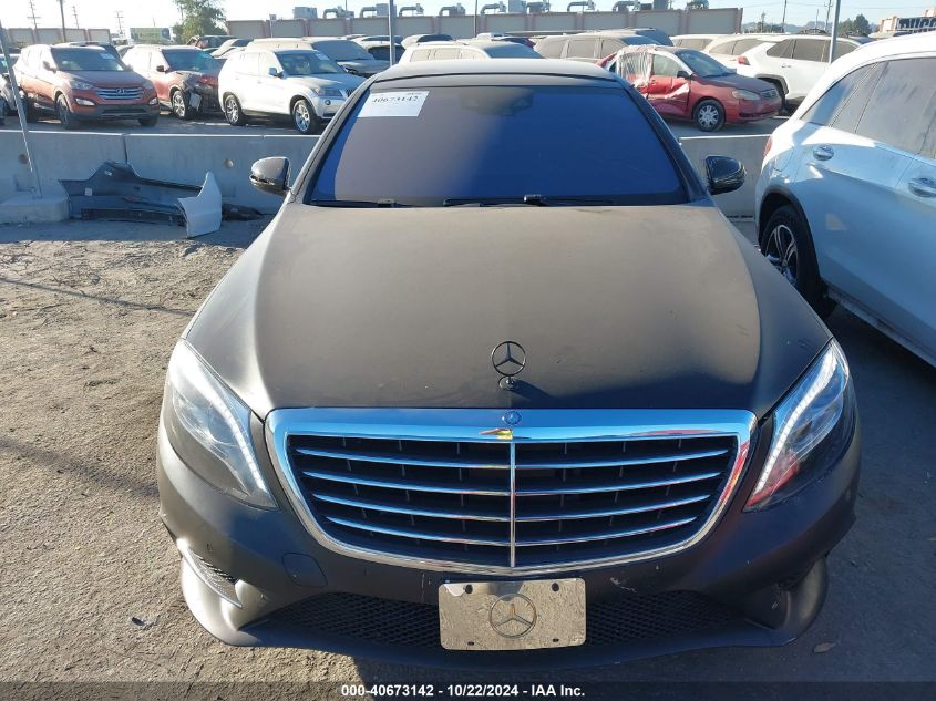 2014 Mercedes-Benz S 550 VIN: WDDUG8CB9EA063940 Lot: 40673142