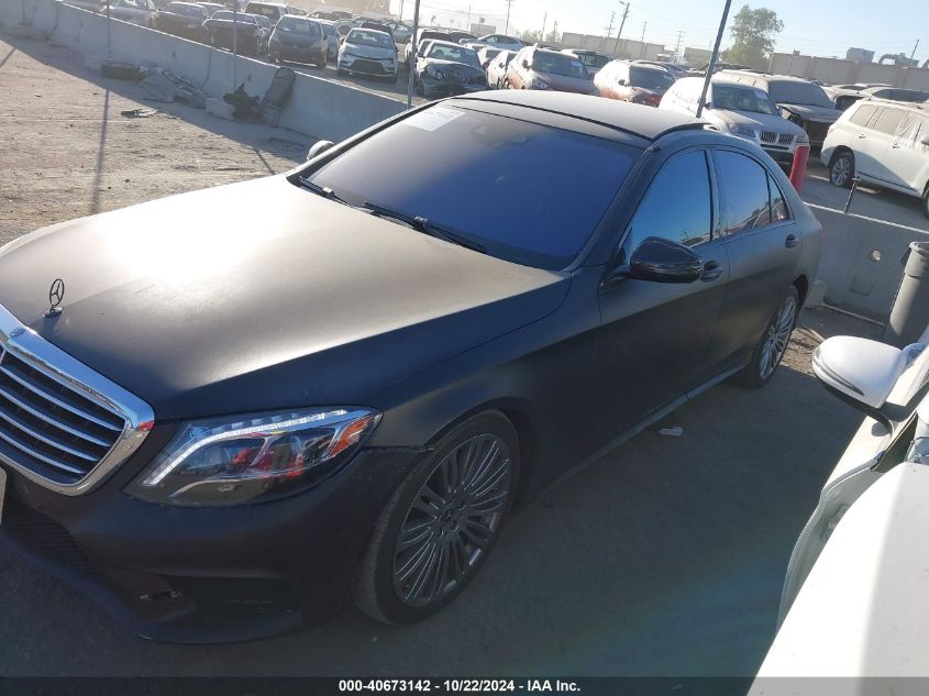 2014 Mercedes-Benz S 550 VIN: WDDUG8CB9EA063940 Lot: 40673142