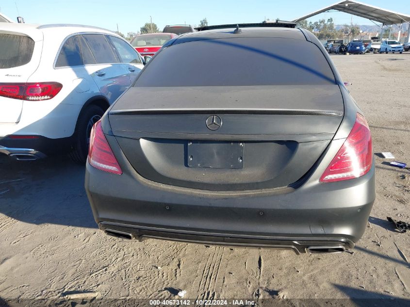 2014 Mercedes-Benz S 550 VIN: WDDUG8CB9EA063940 Lot: 40673142