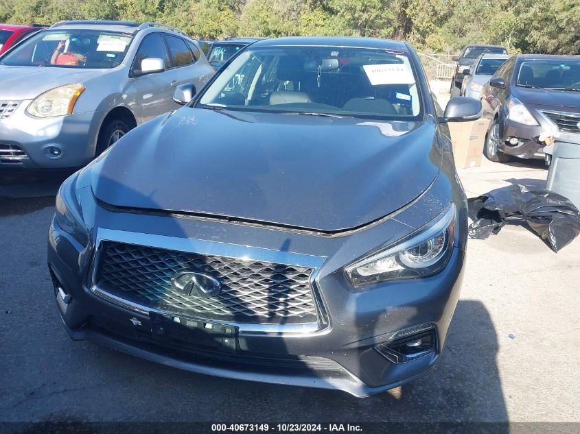 2019 Infiniti Q50 3.0T Luxe VIN: JN1EV7AP5KM512797 Lot: 40673149